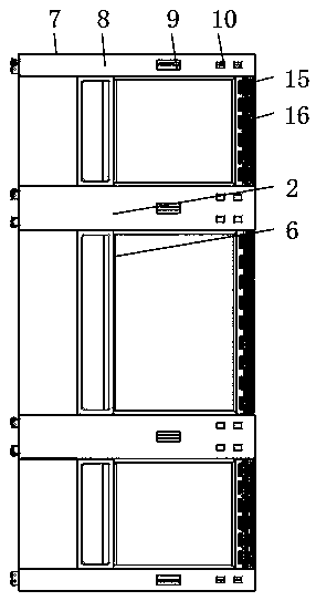 Ventilation hood capable of being opened in four sides