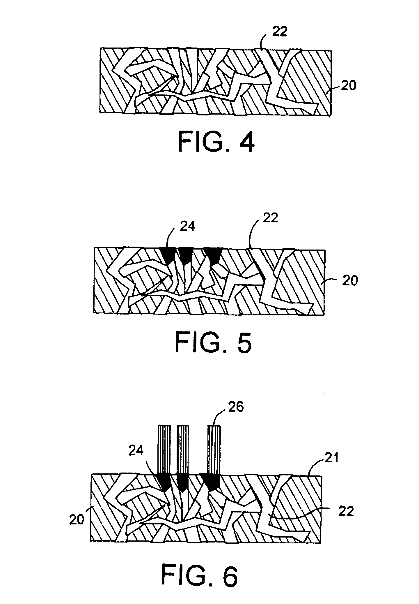 Porous glass substrate for field emission device