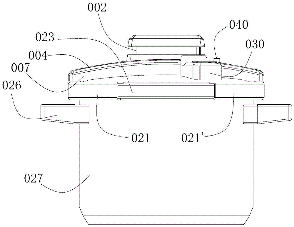 single press pressure cooker