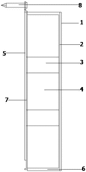 Hybrid hollow porous fiber reinforced thermal insulation mortar sandwich thermal insulation decorative board and manufacturing method