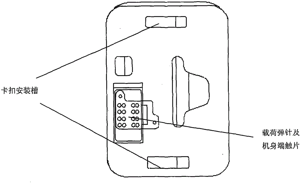 Quick dismounting and mounting design scheme for load and body of small unmanned aerial vehicle