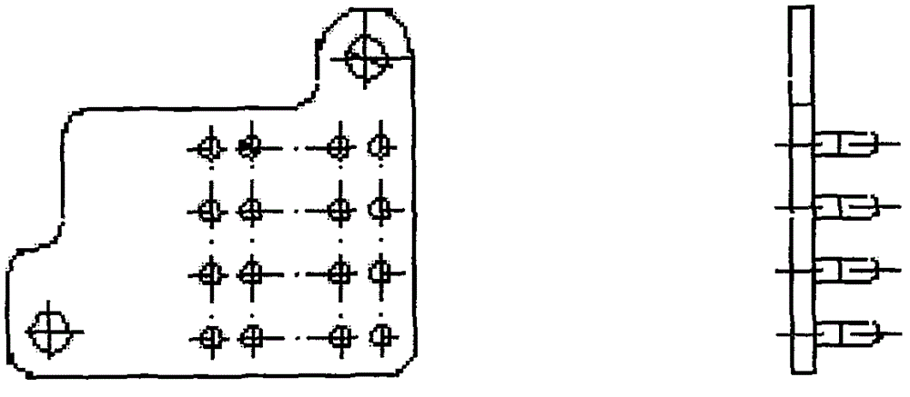 Quick dismounting and mounting design scheme for load and body of small unmanned aerial vehicle