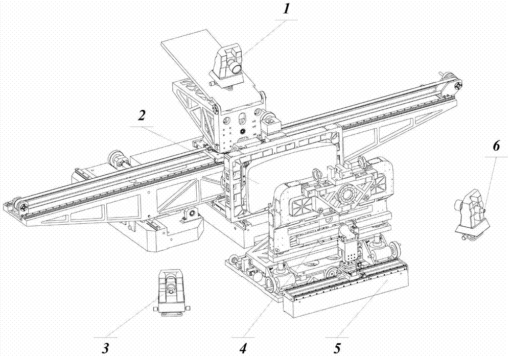 Distortion calibration method for large field of view reflective free-form surface space camera