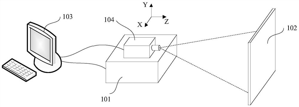 Camera module test method, device, test drawing board and system