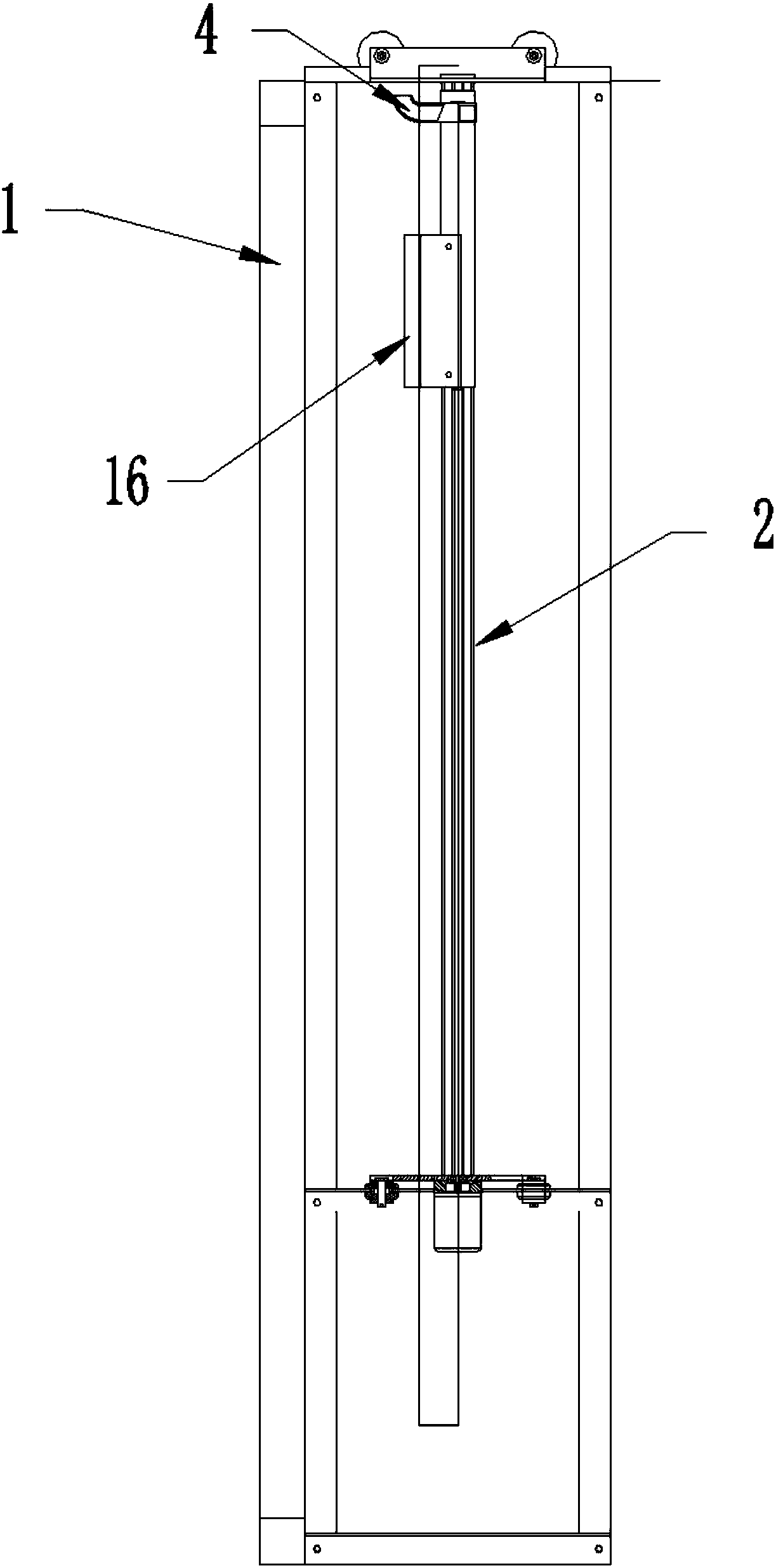 Bicycle parking frame capable of being assembled