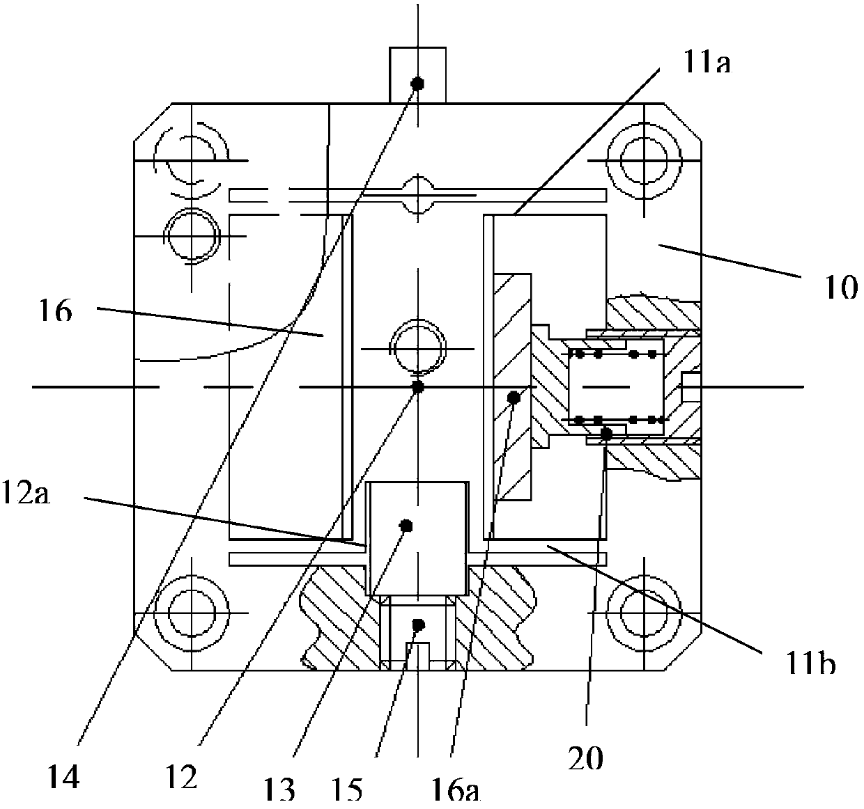 Stick-slip driving cross-scale precise motion platform