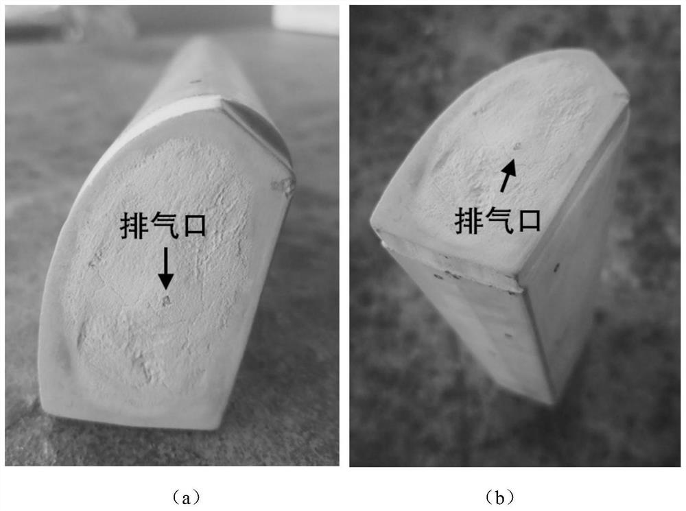 Hollow ceramic core stuffing method for expendable pattern precision casting