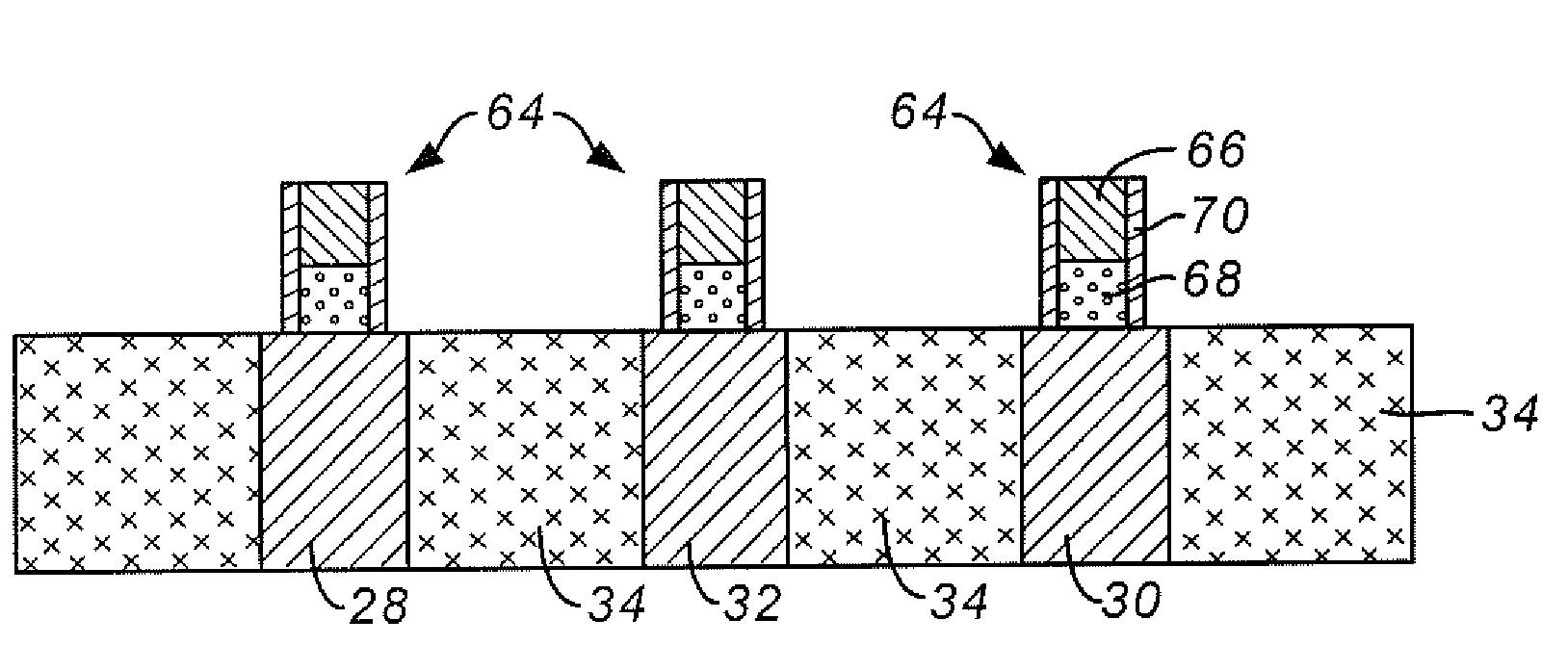 Method for Making a Pillar-Type Phase Change Memory Element