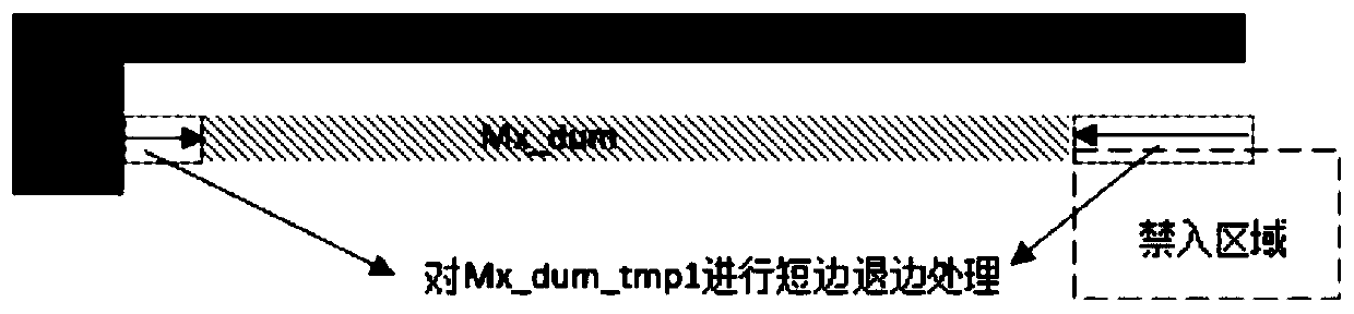 Method for adding metal redundant graph