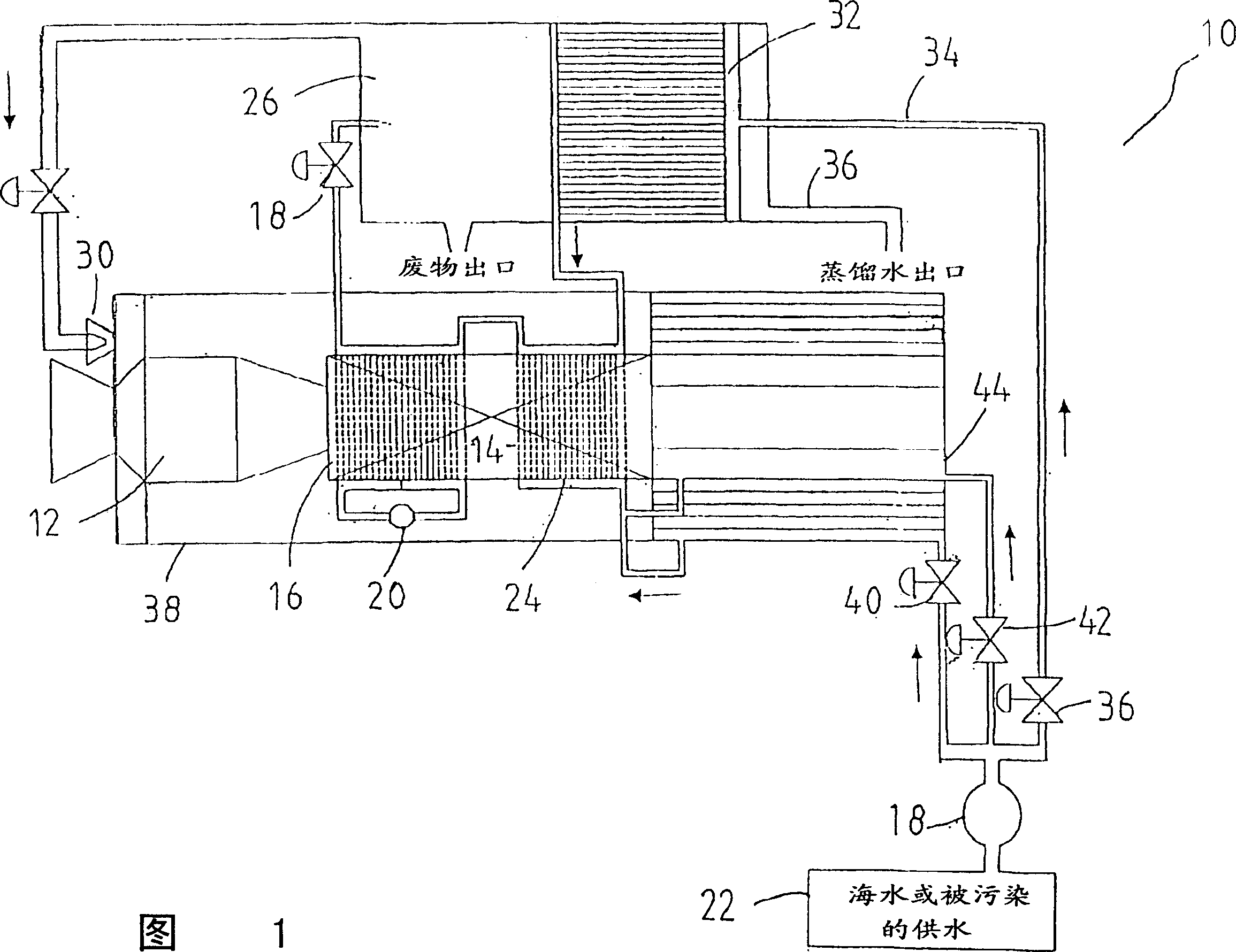 Water distillation system