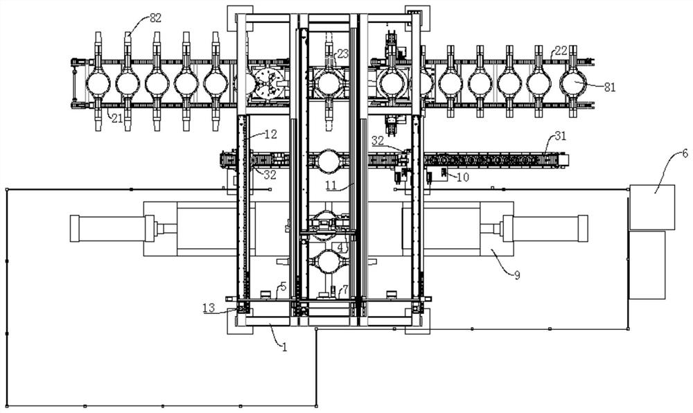 A heavy-duty truss handling robot and its handling method