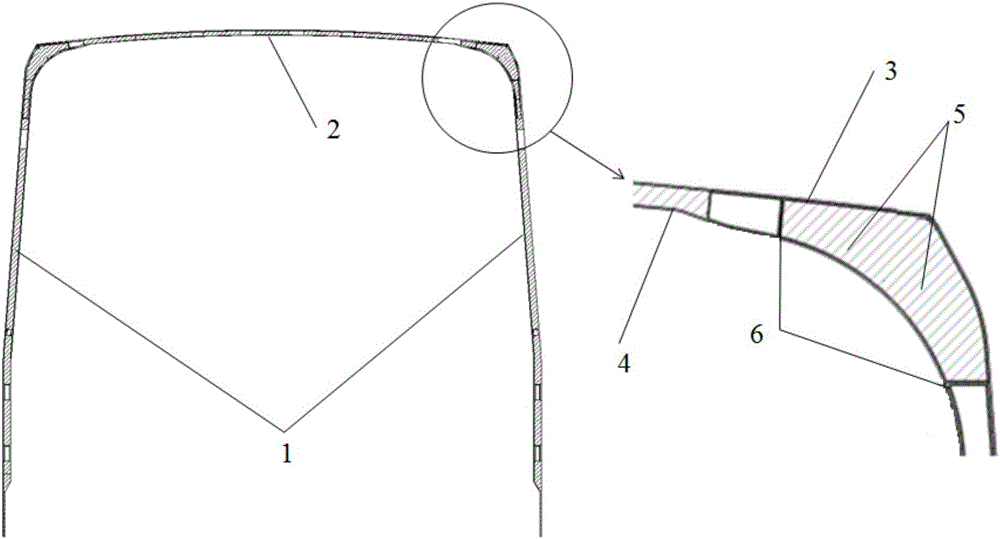 Vehicle body structure for railway vehicle and forming method