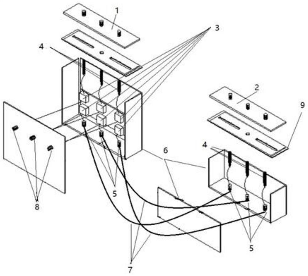 Secondary power supply nuclear phase joint device based on Internet of Things