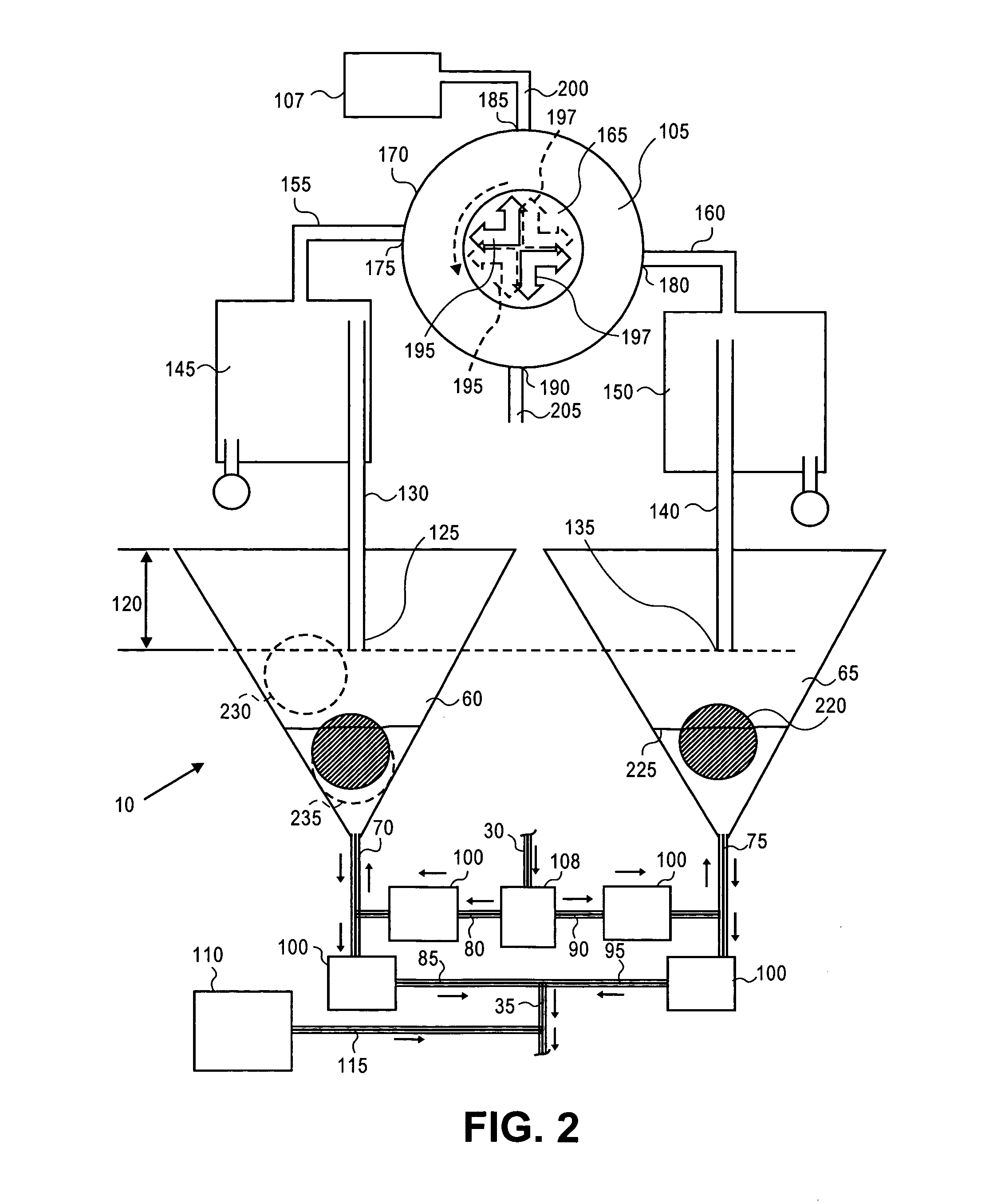 Method and apparatus for suctioning and refeeding gastric juices