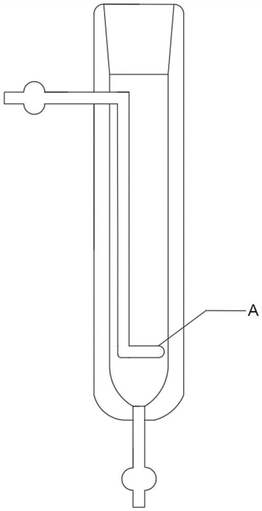 Hydrogen isotope gas phase exchange hydrophobic catalyst activity evaluation device and evaluation method