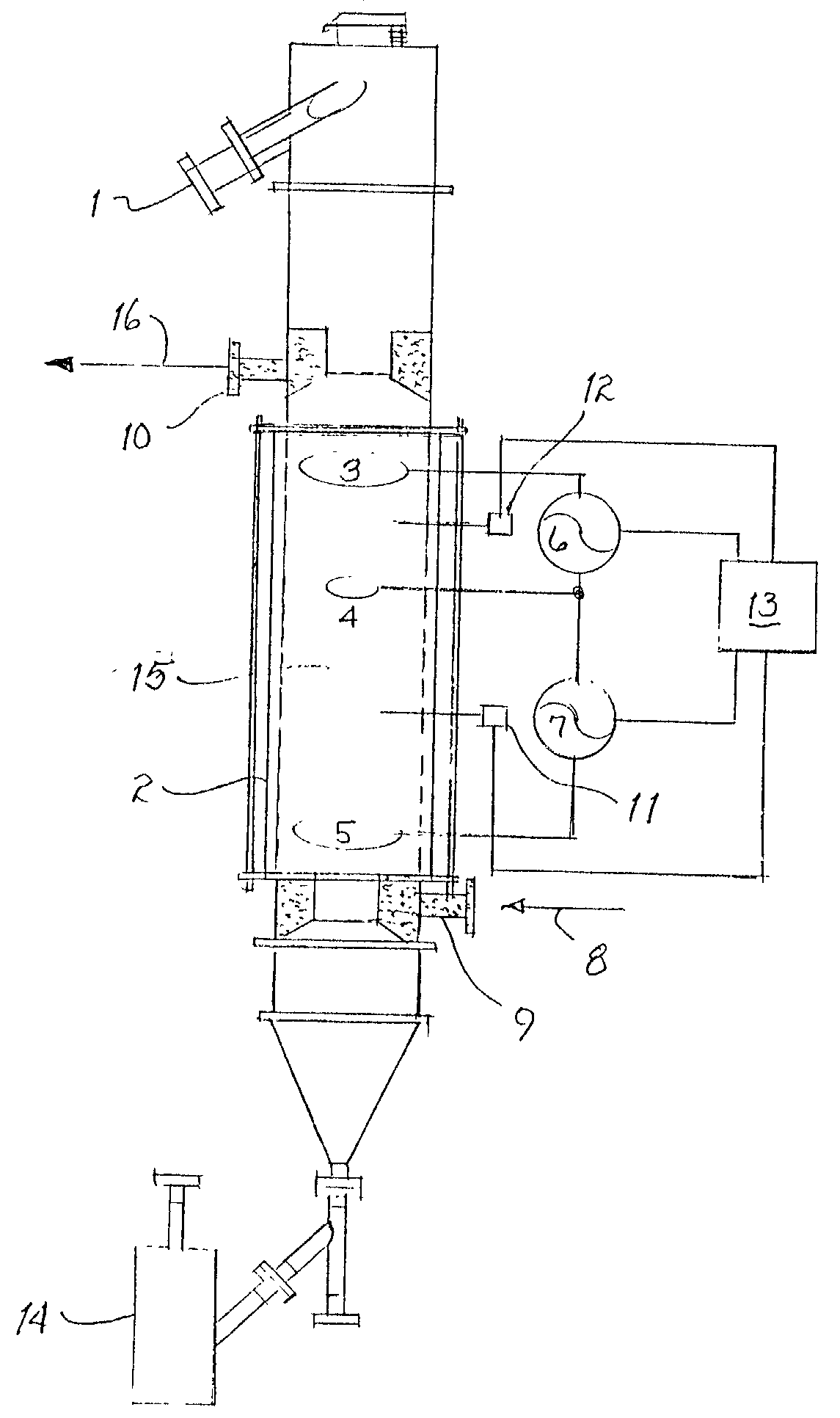 Method and apparatus for controlled heating of adsorbent materials