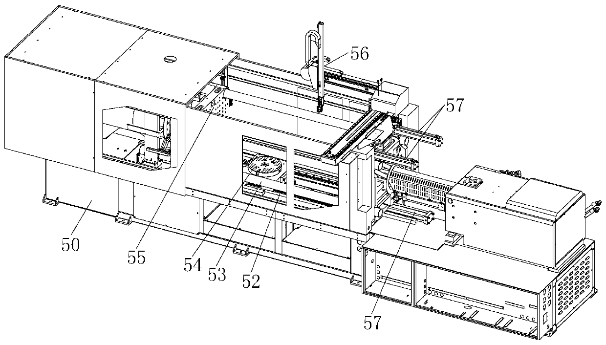 High-pressure needle cylinder production line