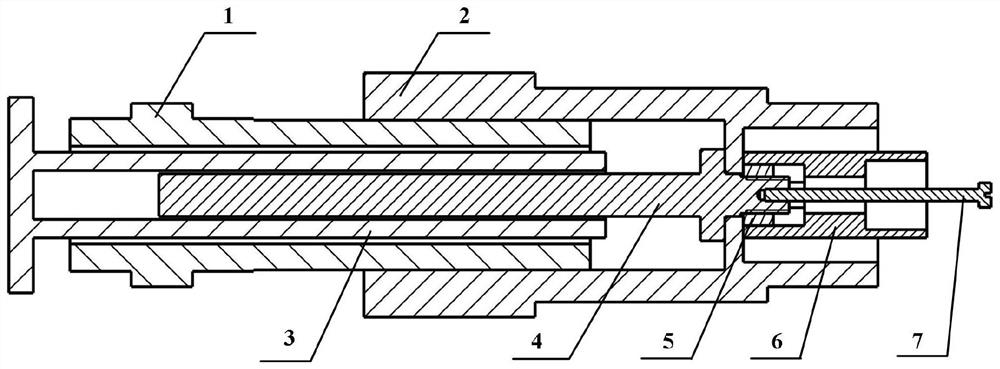 Installation method of linear displacement sensor