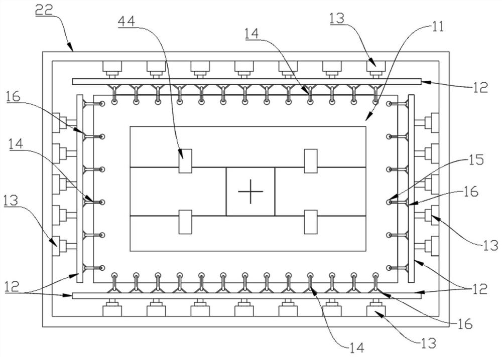 A portable auxiliary protection system for gymnastics training