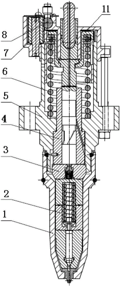 Fuel injector integrating electronic unit pump