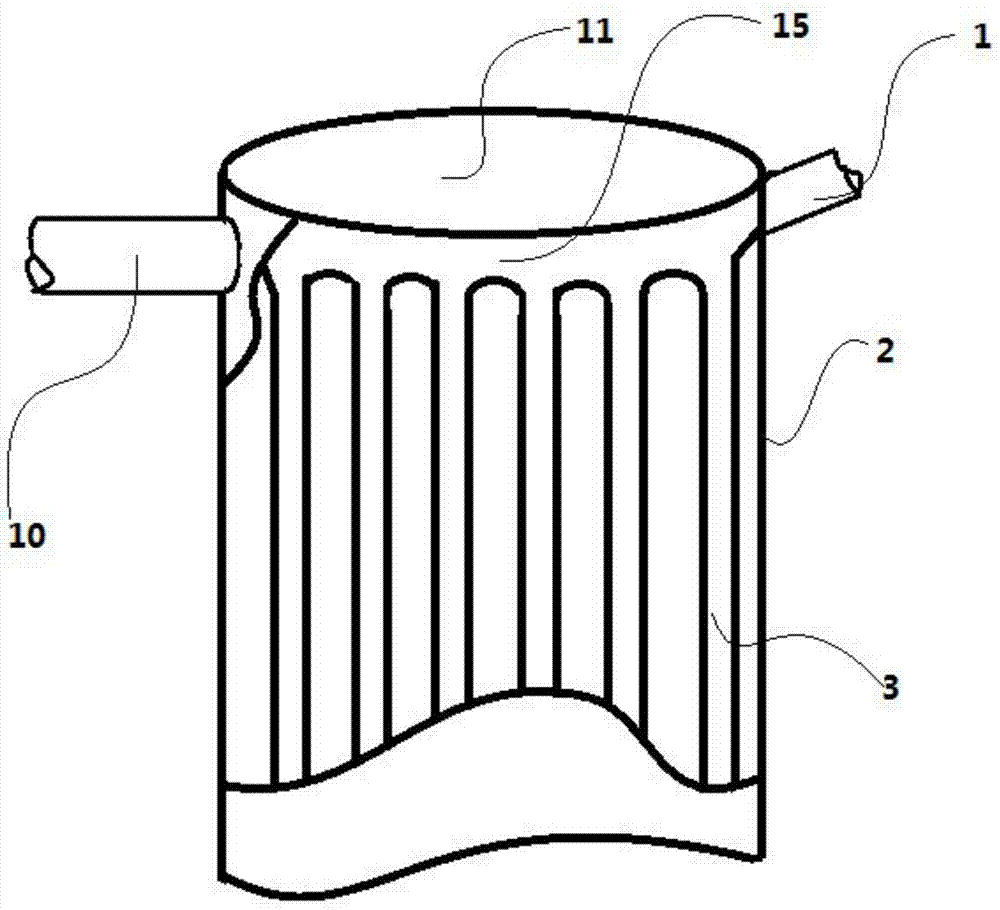 A kind of coal gas energy-saving mercury distillation furnace and preparation method thereof