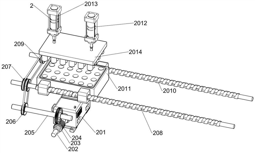 Detection and auxiliary packaging device for EVA blister plates