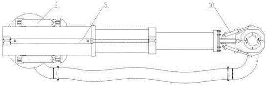 Rotary mud blowout preventer for well mouth