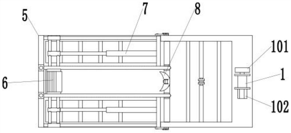 An auxiliary device for dismantling and assembling electric poles