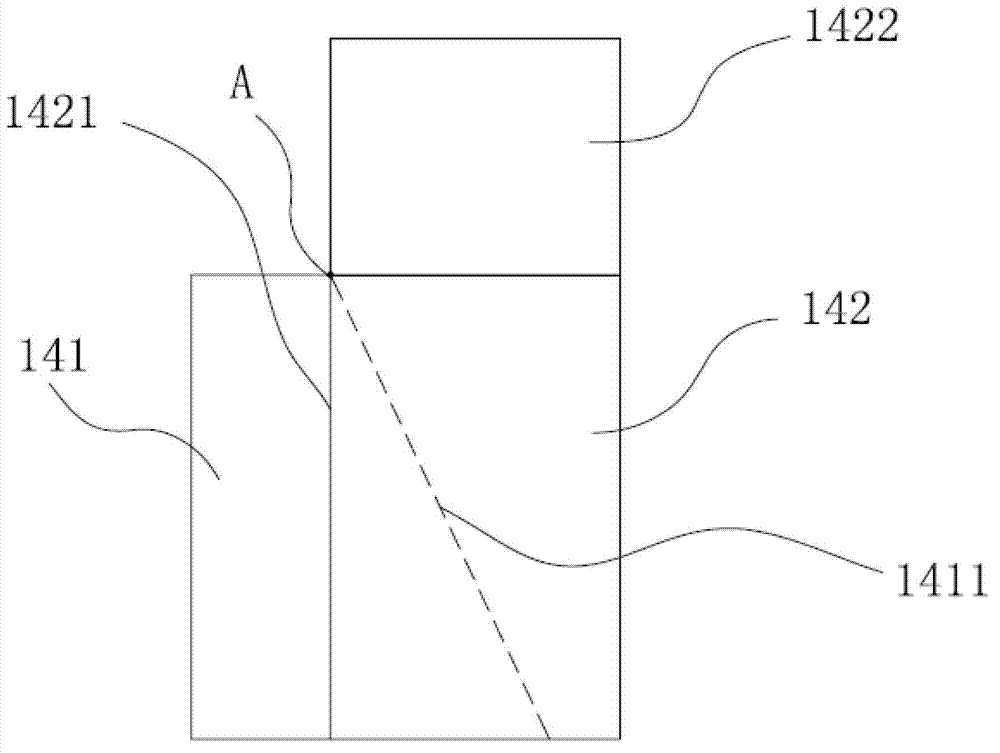 Paper handkerchief folding machining device