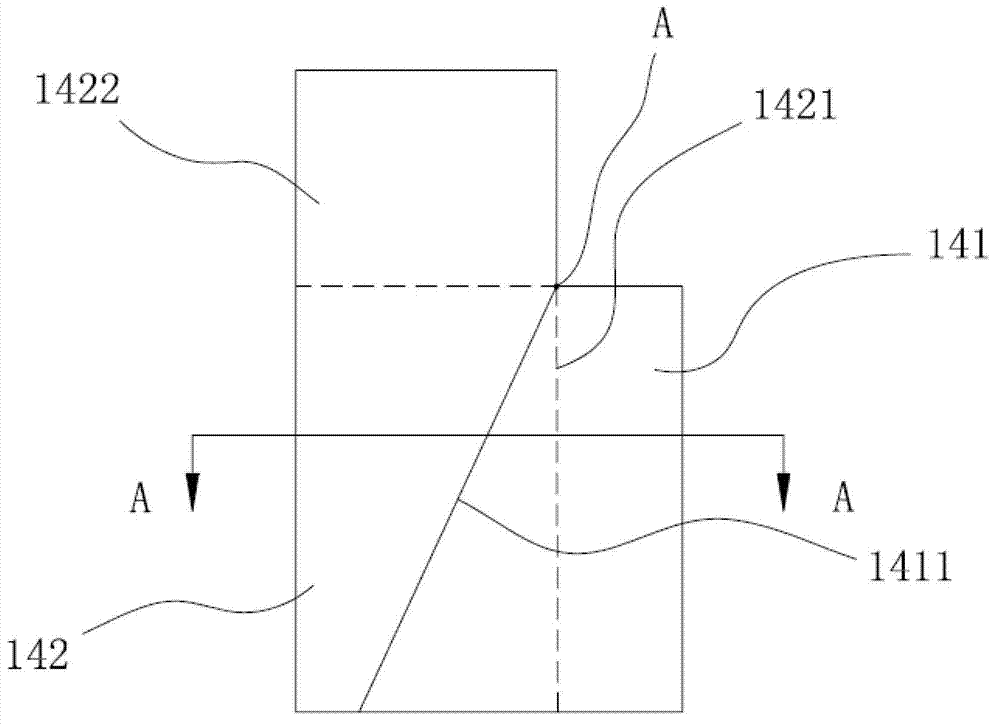 Paper handkerchief folding machining device