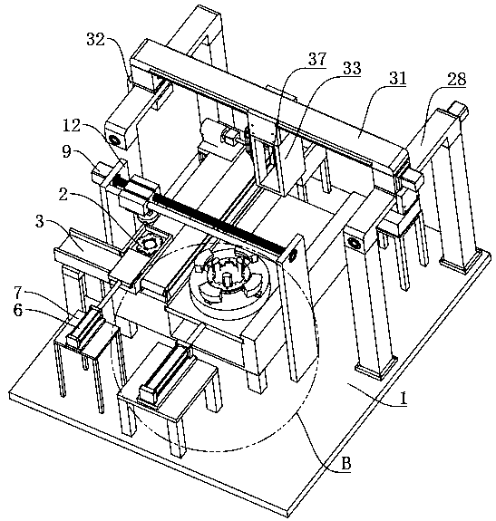 Automatic assembling equipment for brake disc