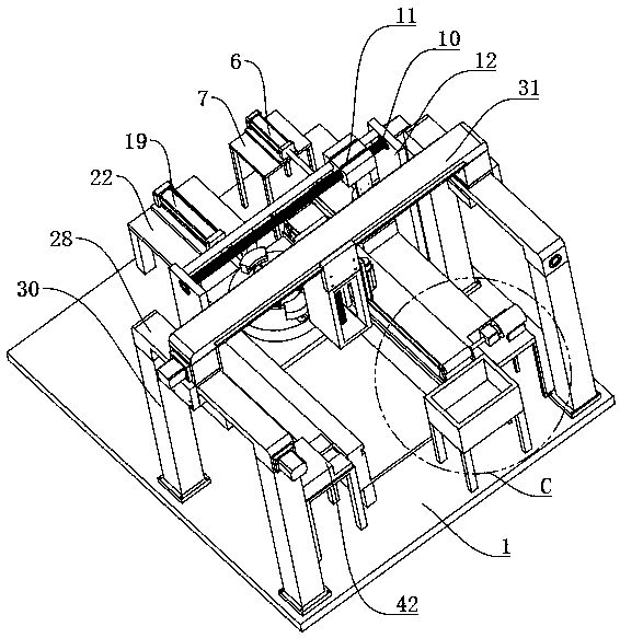 Automatic assembling equipment for brake disc