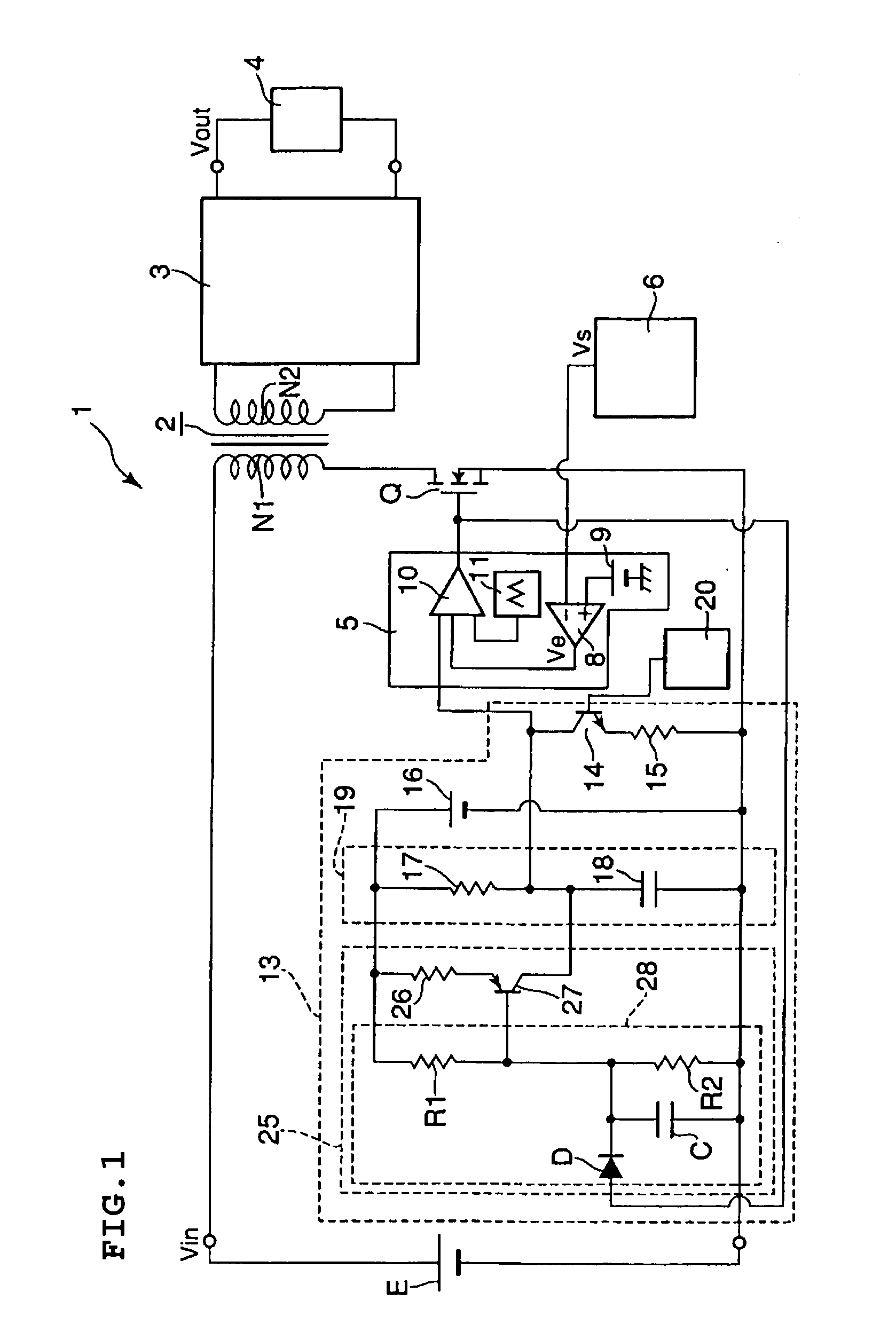 Switching power supply circuit