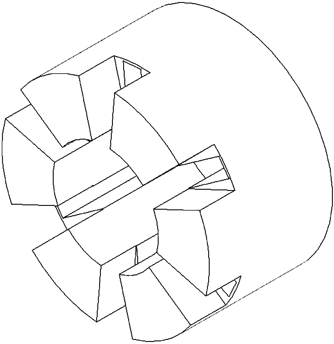 Double-rotor hybrid excitation permanent magnet synchronous motor for electric vehicle and method thereof