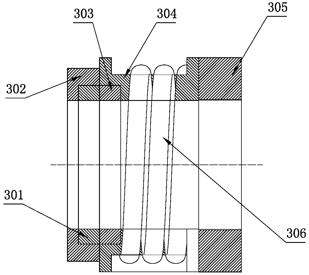 Force measuring device and force measuring method for airfoil angle adjustment in water tunnel experiment