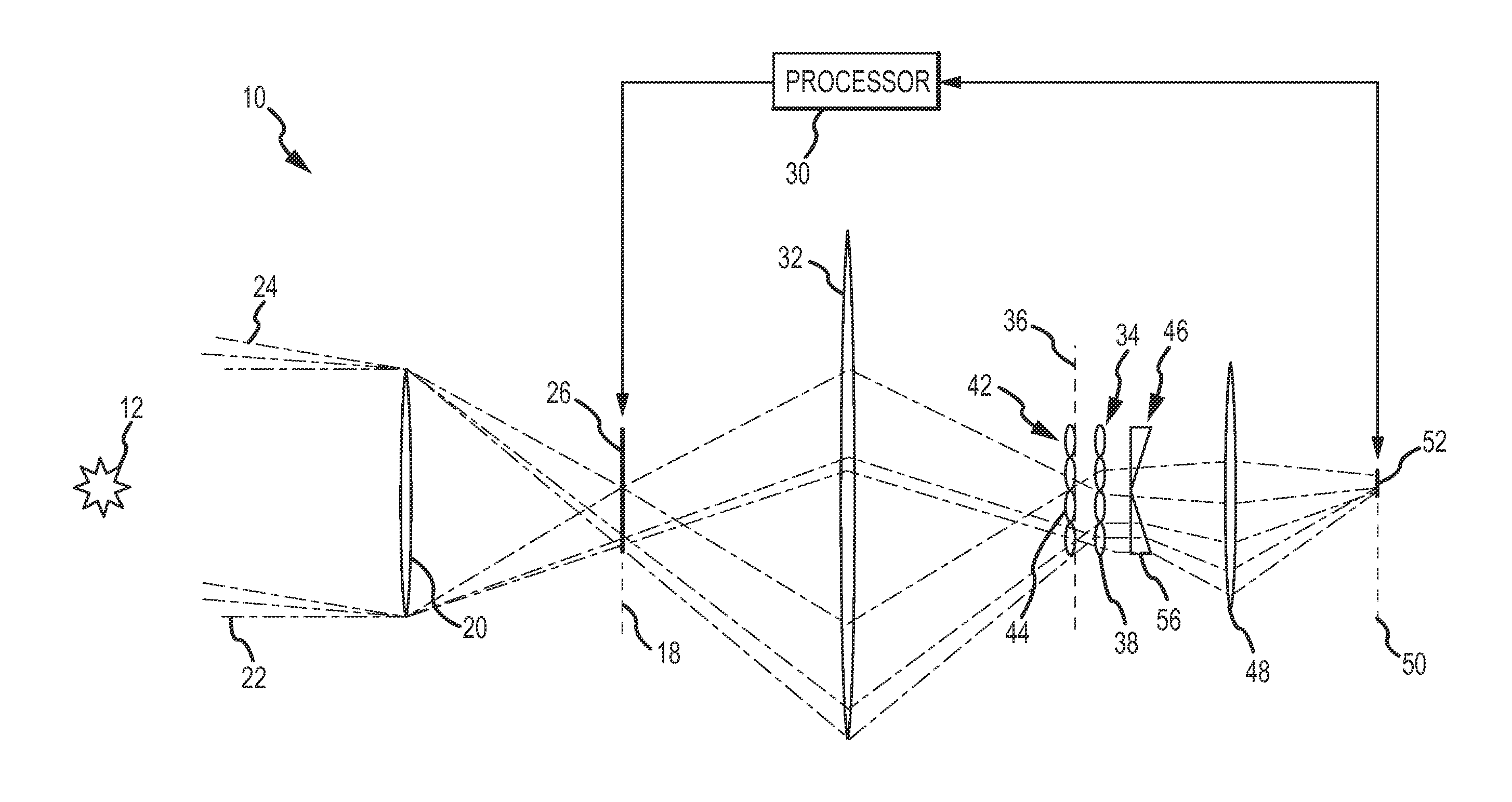 Digitally scanned multi-cell electro-optic sensor