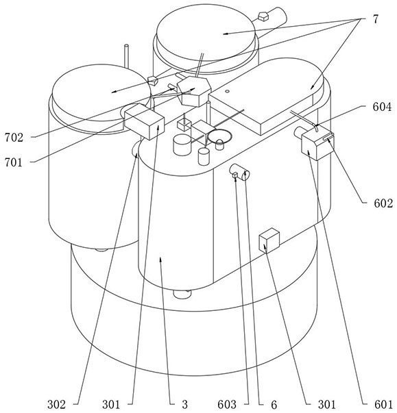 Oil producing well casing gas recovery device