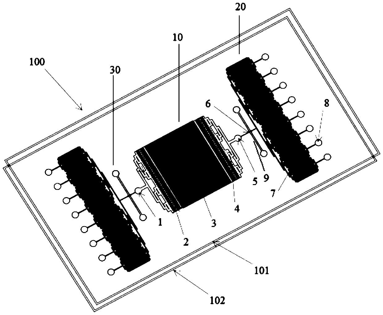 Microfluidic chip integrating circulating tumor cell capture, lysis and nucleic acid detection, and device and method of microfluidic chip