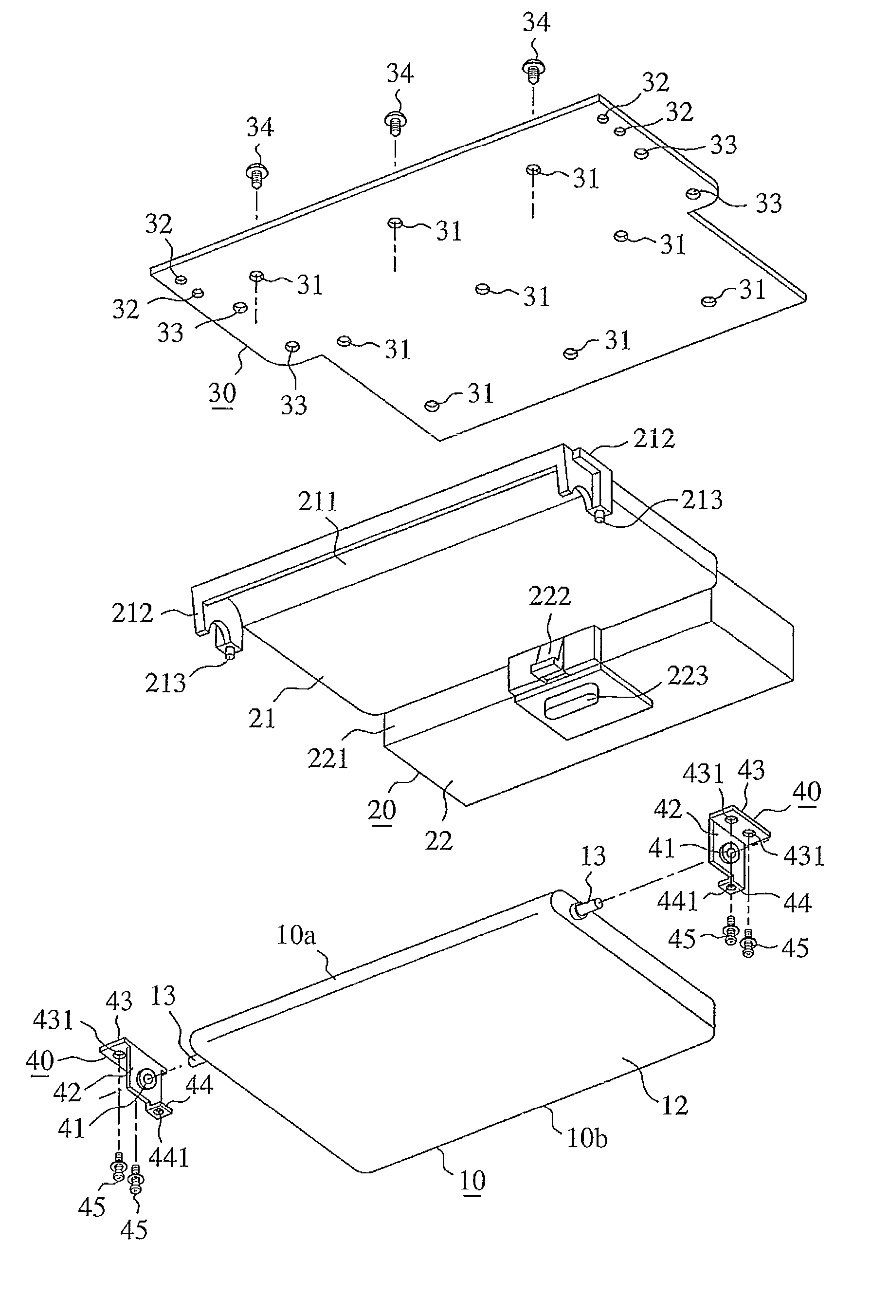 Closable type display apparatus