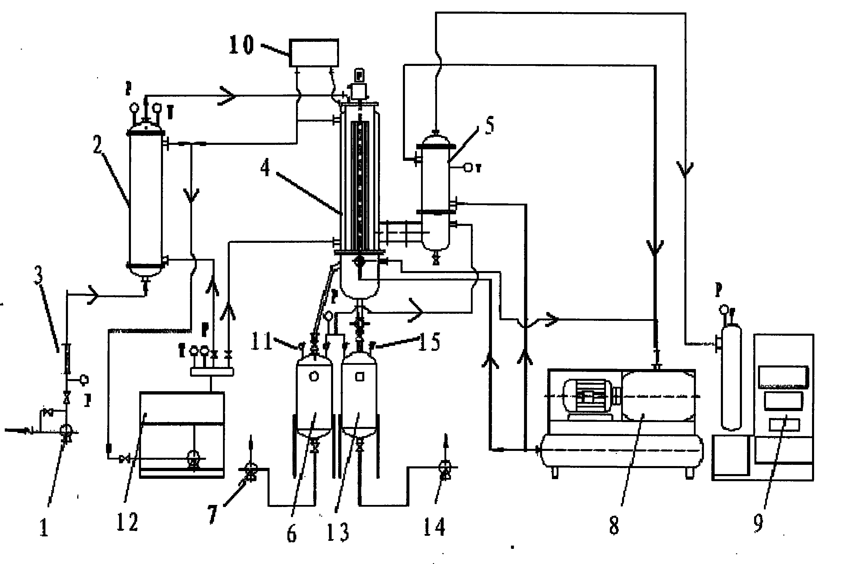 Waste rolling oil regeneration device