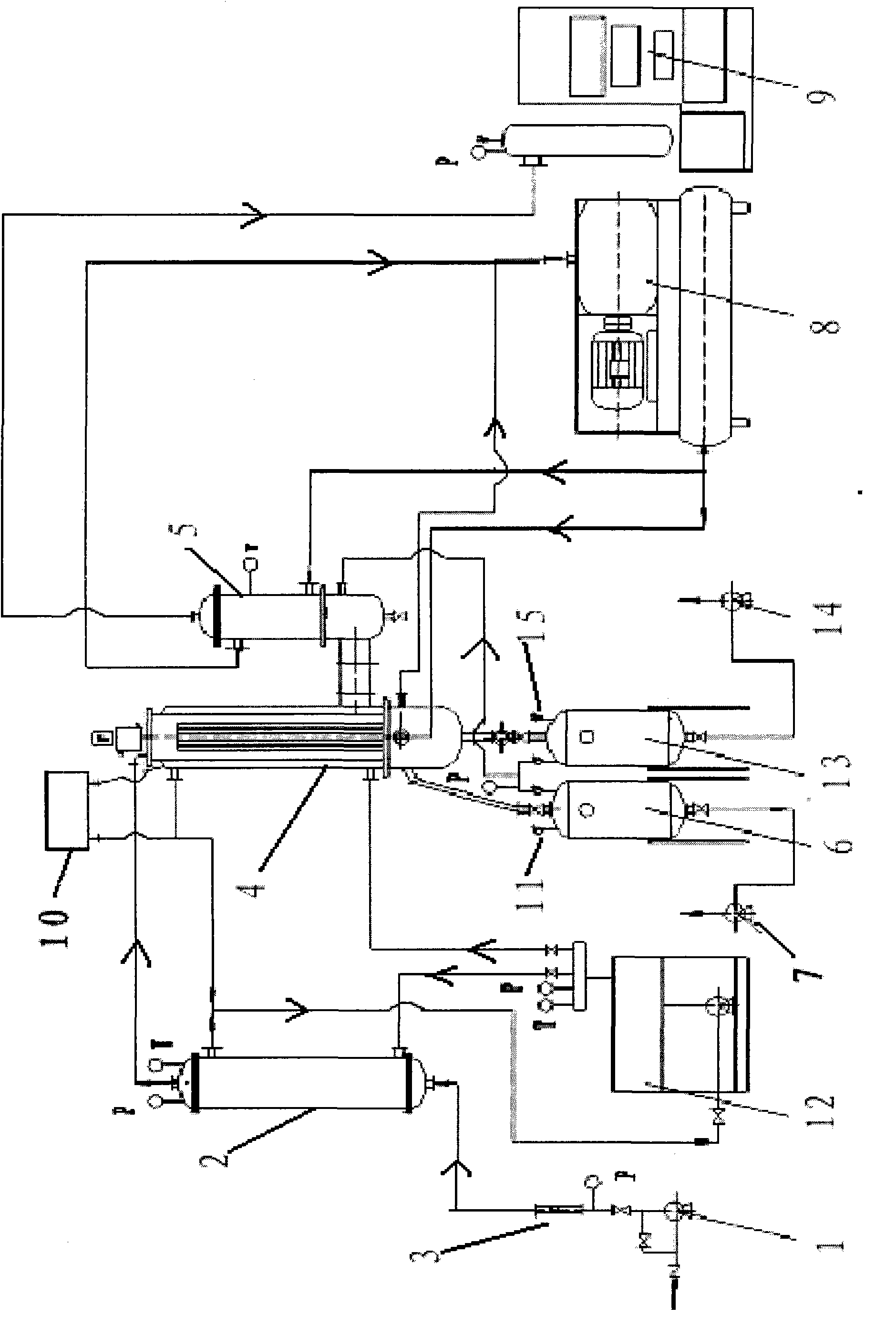 Waste rolling oil regeneration device