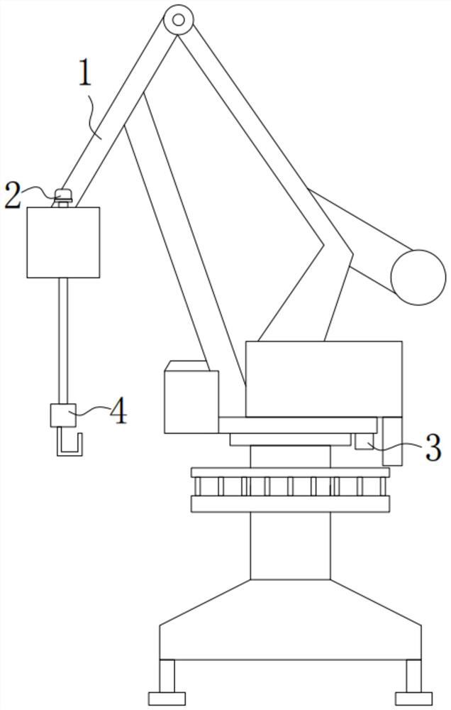 Unmanned system for harbor portal crane group