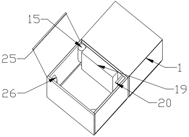 A self-lifting combination cabinet for fresh logistics area