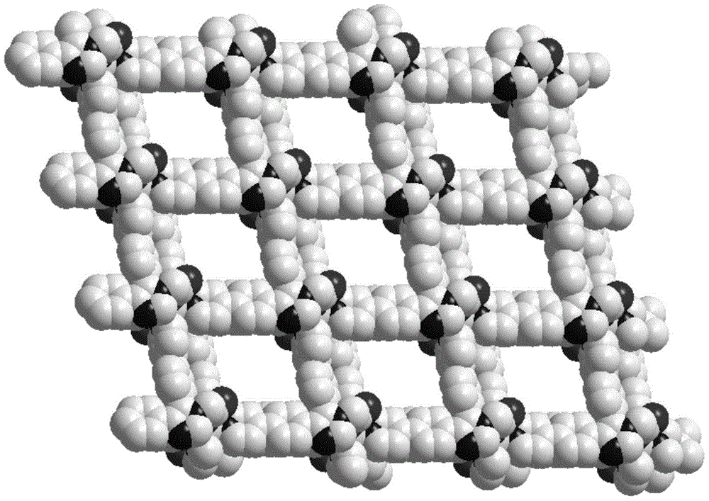 Novel solid-state phase transfer catalyst based on Cd-MOF, method for preparing novel solid-state phase transfer catalyst and application thereof