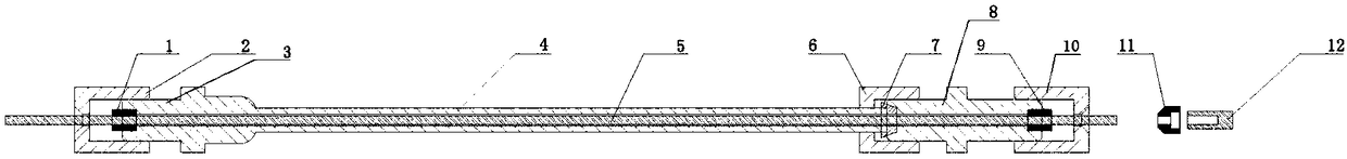 Method for detecting anticorrosion performance of 304 stainless steel under high temperature condition