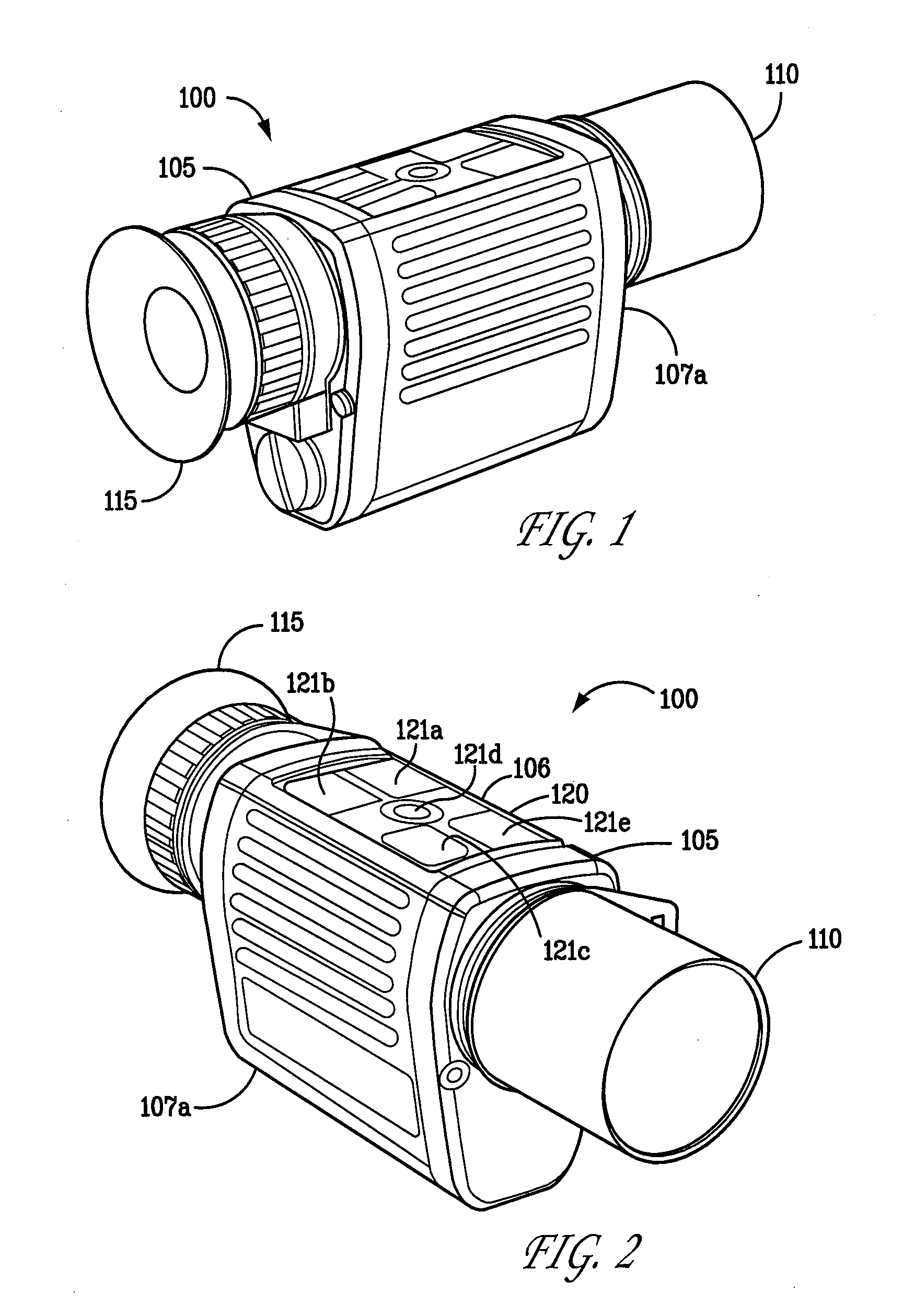 Digital low-light viewing device