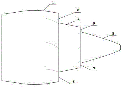 Exhaust noise reduction system of separated exhaust type turbofan engine