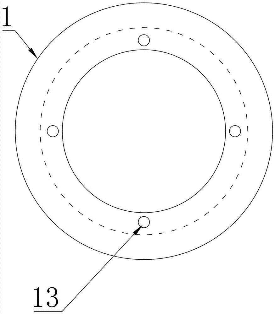 Reaction kettle washing device