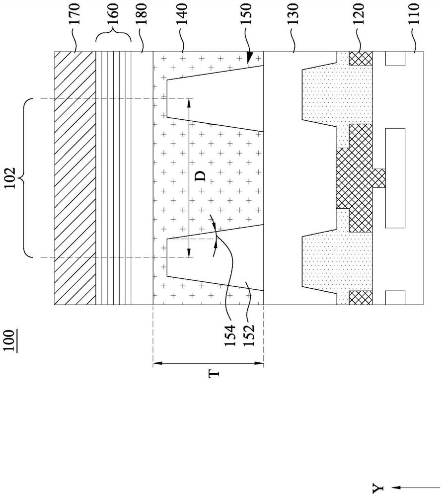 Red light micro-light-emitting diode display panel and discrete substrate display device with red light micro-light-emitting diode display panel