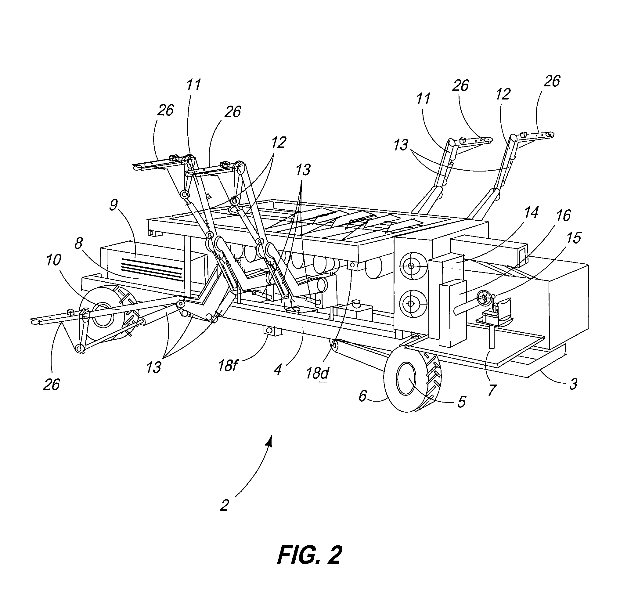 Fruit Tree Pruner and Harvesting Machine